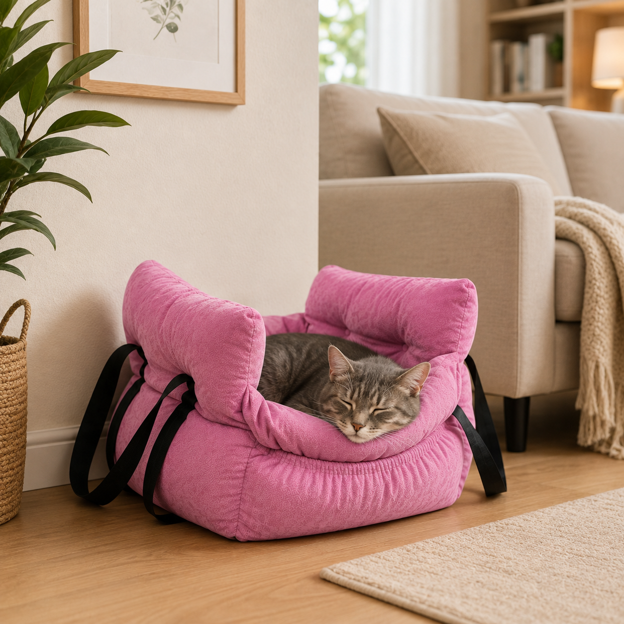 SOFTPET™️| SEGGIOLINO, BORSA E CUCCIA 3 IN 1